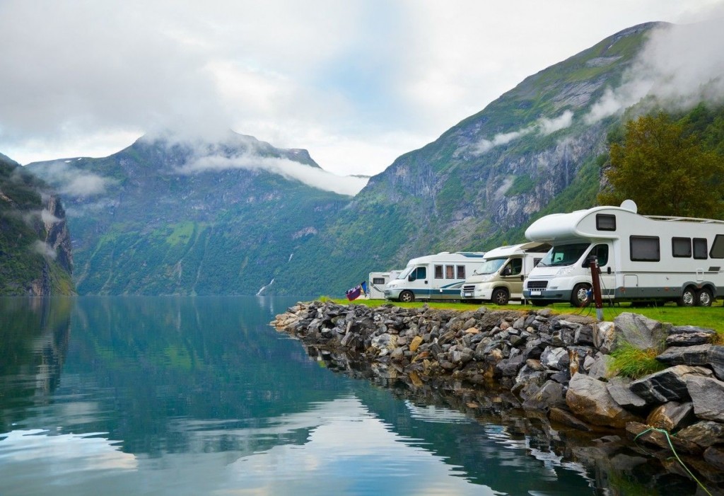 brand-new motor home