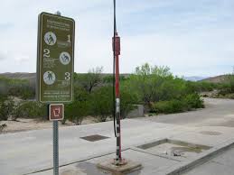 An RV dump station