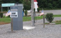 RV dump station
