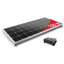 Caravan solar panel kit