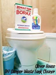 Caravan toilet cleaner